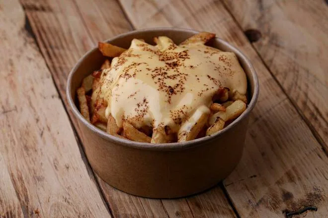 Frites creme Cheddar