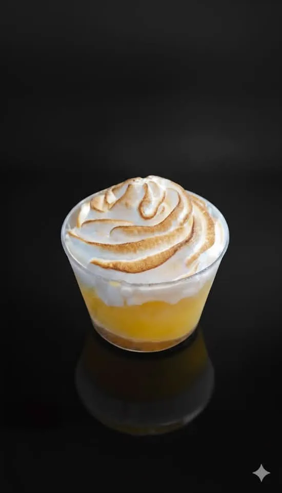 Verrine citron meringuee